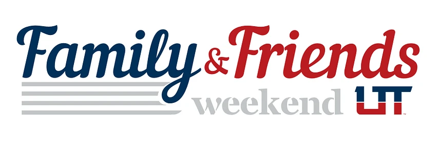 Logo for Utah Tech's Fall 2025 Family & Friends Weekend